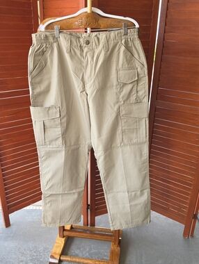 Propper Men's Uniform Tactical Pants Khaki 40x32 NWT Cargo Ripstop F525125250